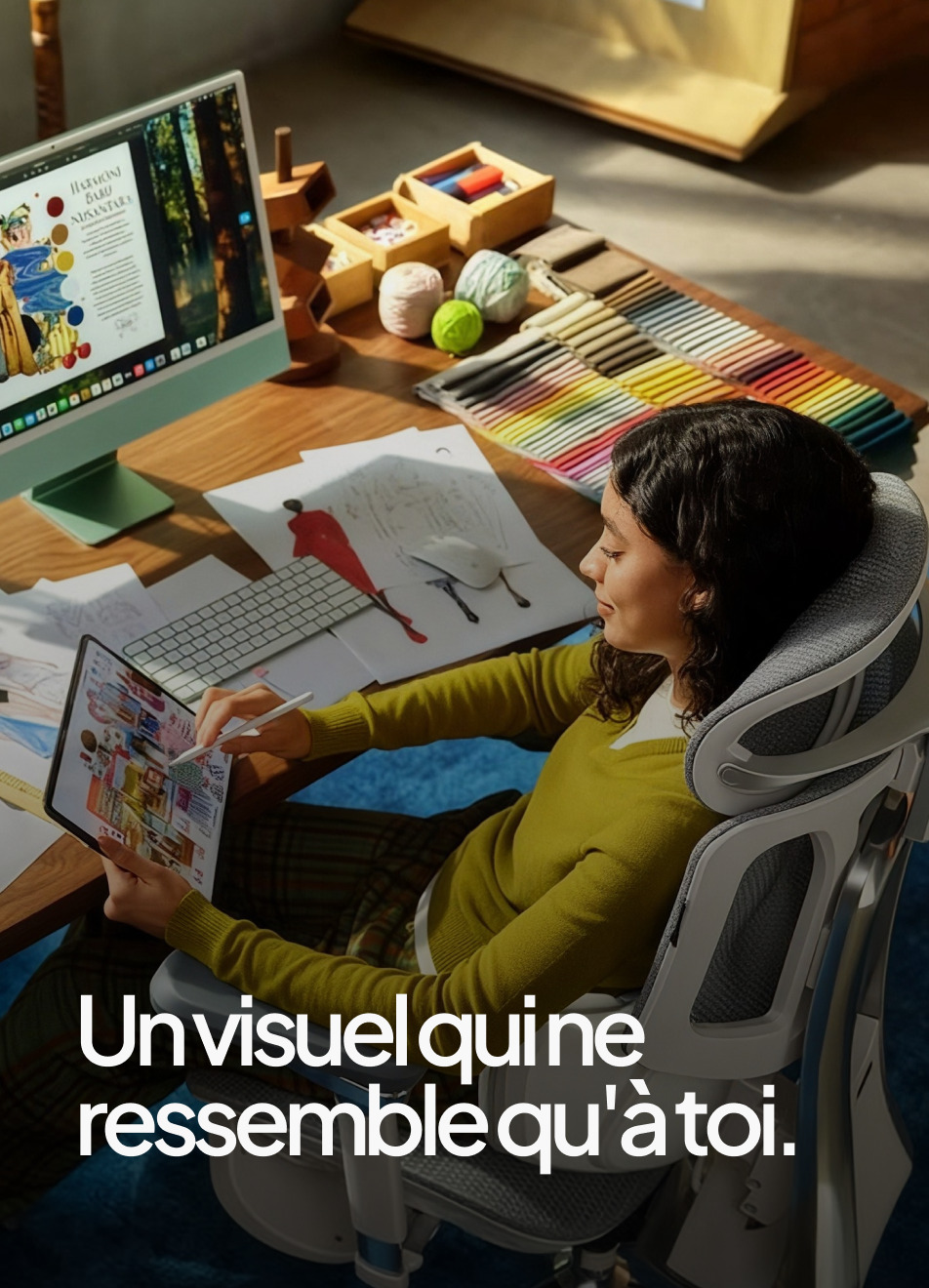 Un visuel qui ne ressemble qu'à toi.